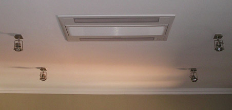 Concealed air conditioner